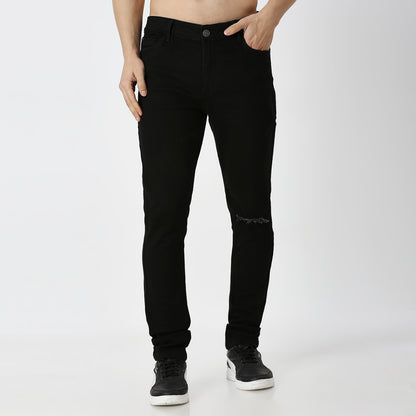 BLACK NARROWNEST JEANS